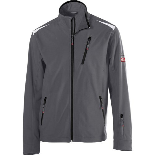 FORTIS Herren Jacke 24, d-grau/schwarz, Gr.M