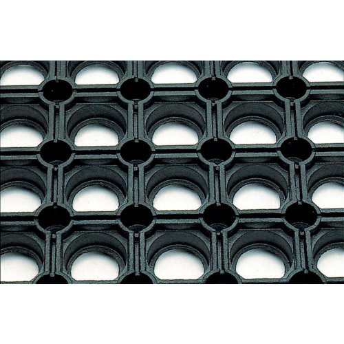 Wabenmatte SBR/NR, Typ 1, schwarz, offene Decke, 22mm, 50x100cm