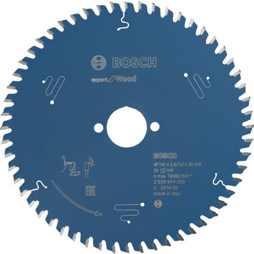 HM Kreissägeblatt 190x2,6x30mm Z56 W BoschExpert Wood