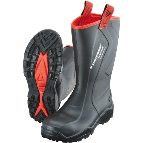 Stiefel Dunlop Purofort+ Rugged, Gr. 42, schwarz