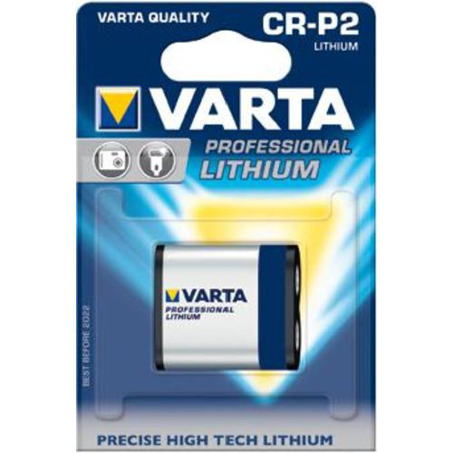 VARTA Batterie Profess. CR P2 1er Blister, 6,0V