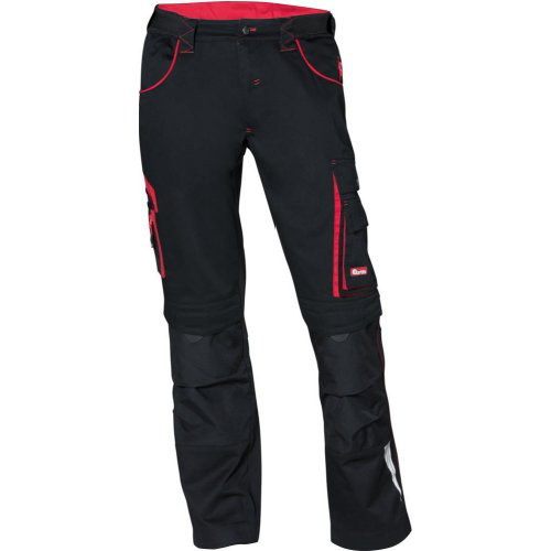 FORTIS H-Bundhose 24, schwarz/rot Gr.56