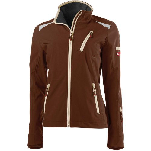 FORTIS Damen Jacke 24, braun/beige, Gr. L