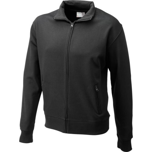 Sweatshirtjacke, Gr. L schwarz