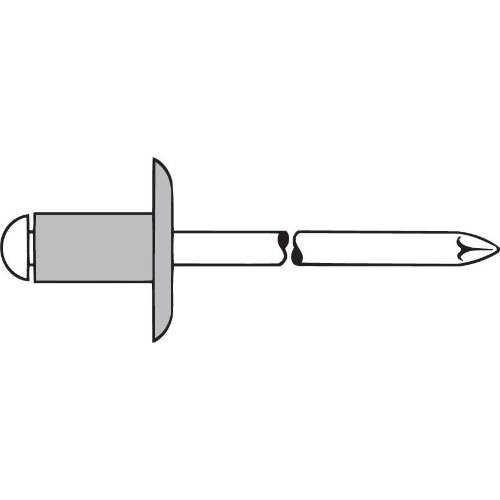 Blindniet Alu Grosskopf K16 4,8x10mm GESIPA