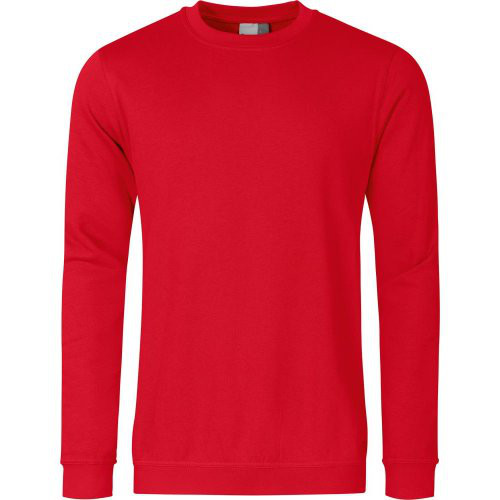 Sweatshirt, Gr. 3XL, feuerrot