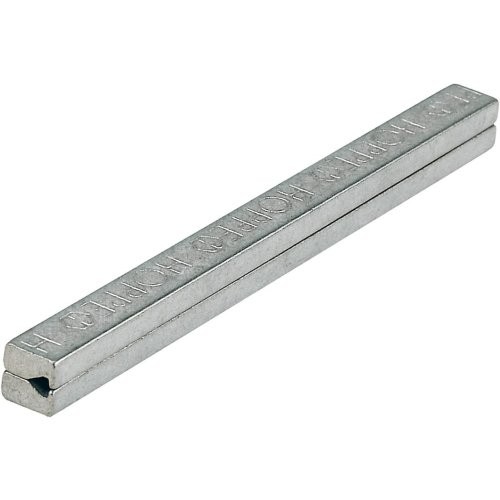 Vierkant-Profilstift 8x160mm geteilt,verzinkt