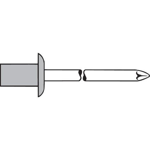 Blindniet CAP Alu/Stahl Flachrundkopf 4,8x14mm GESIPA