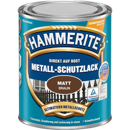 Metallschutz-Lack 750 ml matt braun