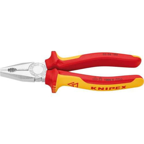 Kombinationszange VDE mitMehrkomponenten-Griffen 200mm KNIPEX