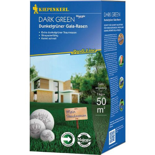 Grüner Gala Rasen 1 kg Profi-Line Dark Green