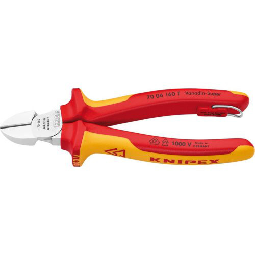 Seitenschneider VDE TT mit Mehrkomponenten-Griffen 160mm KNIPEX