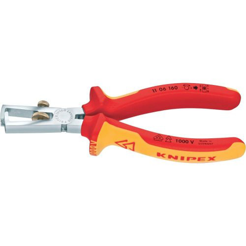 Abisolierzange VDE mit Mehrkomponenten-Griffen 160mm qmm KNIPEX