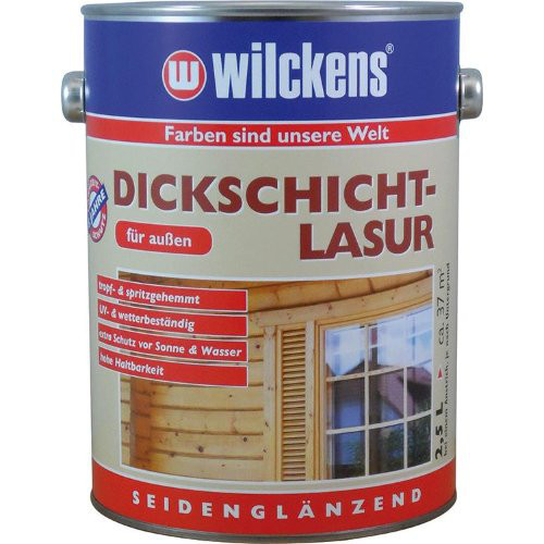 Dickschichtlasur 2,5 l, farblos