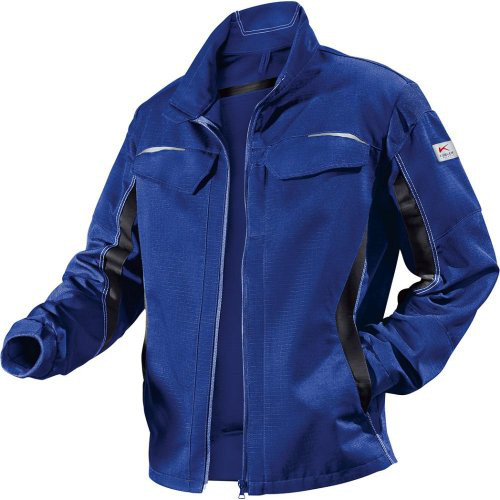 Jacke PULSSCHLAG,Gr. 58, kornblau/schwarz