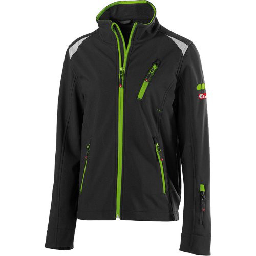 FORTIS Kids Jacke 24, schw./limegreen,Gr98-104