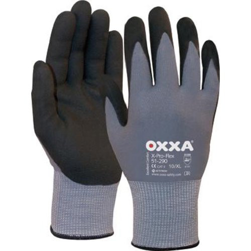 Handsch. Oxxa X-Pro-Flex NFT, Gr. 10, schwarz