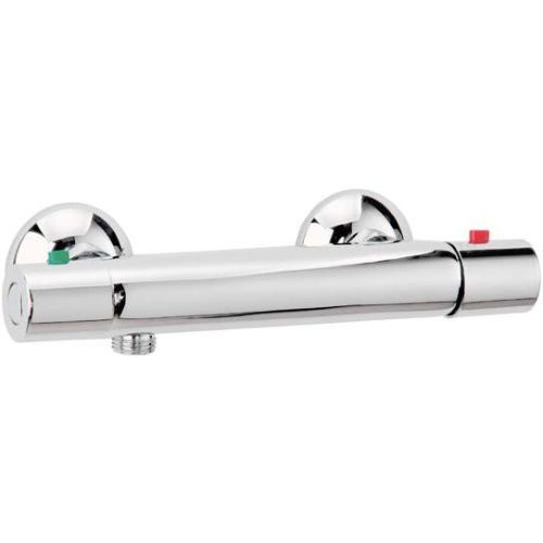 Brausethermostat Logo chrom