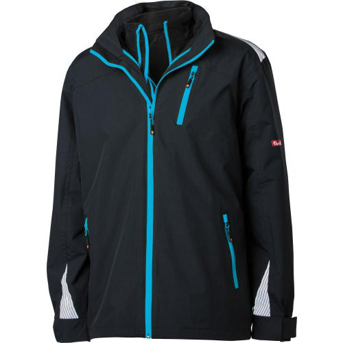 FORTIS 3-in-1Jacke 24, schw./türkis,Gr.2XL