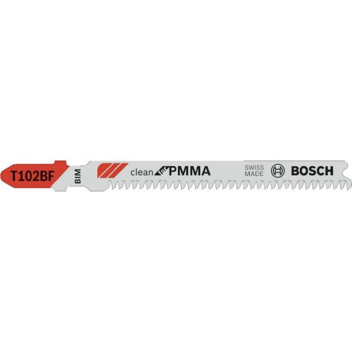 Stichsägeblatt T 102 BF Pack a 5 Stück Bosch