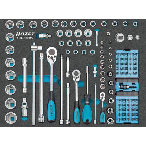 Werkzeugmodul 163-513/122Steckschlüssel HAZET