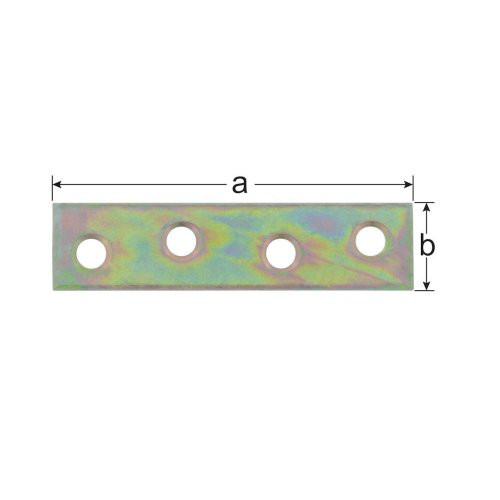 Verbindungsbleche 100x15x2 mm/K2