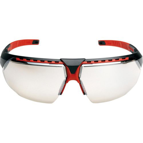 Brille AVATAR, I/O, Bügel schwarz/rot