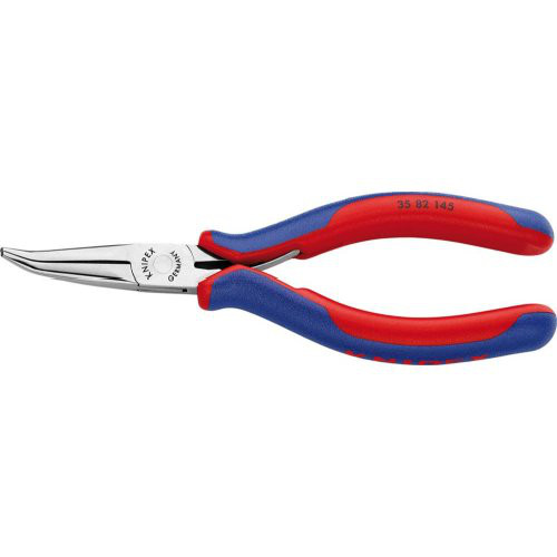 Flachrundzange Elektronikgewinkelt 145mm KNIPEX