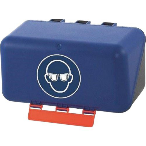 Aufb.Box SECU Mini Standard, f. Augenschutz, blau