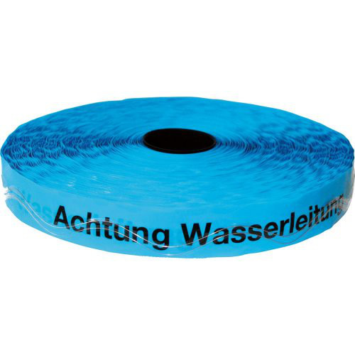 Ortungsband 250m Achtung Wasserleitung