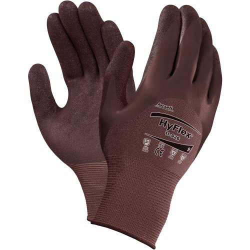 Handschuh HyFlex 11-926, violett,3/4 ,Gr.8