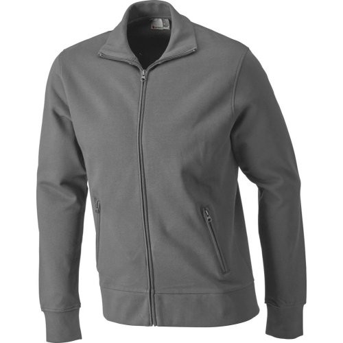 Sweatshirtjacke, Gr. L steelgrey