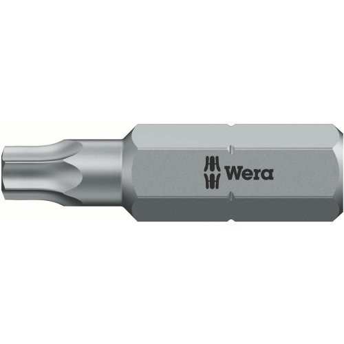 Bit mit Bohrung 1/4" DIN3126C6,3 T10x25mm Wera