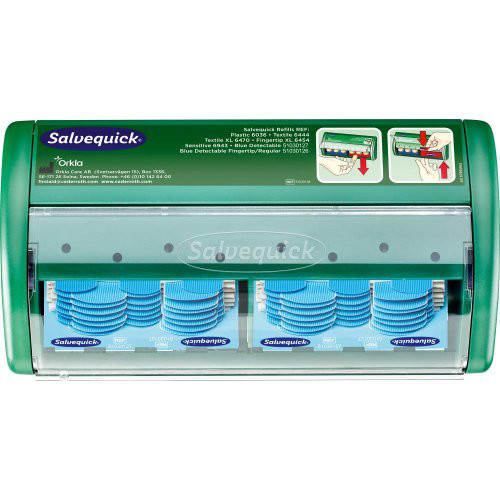 Salvequick Pflasterspend.detektierbar,2x35Pflaster