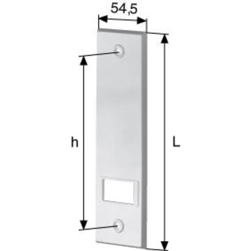 Deckplatte 110110 f.PARO Wickler 110100