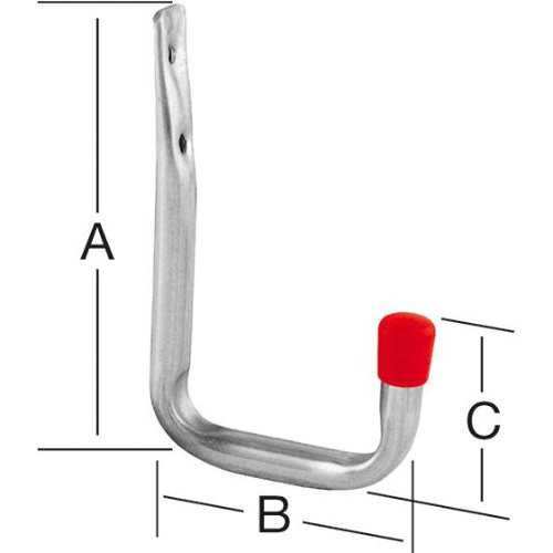 Wandhaken Typ 2 18 X 1 mm Stahlr.