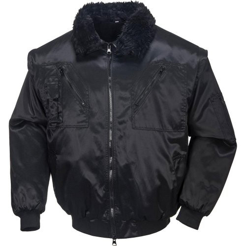 Pilotenjacke Achim schw., Gr. 2XL