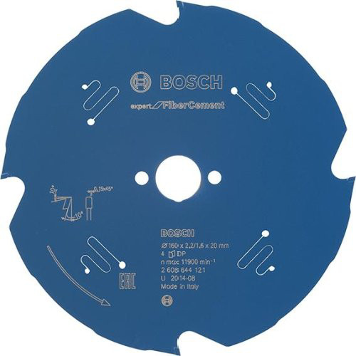 HM Kreissägeblatt 160x2,2x20mm Z4 TF BoschExpert Fiber Cement