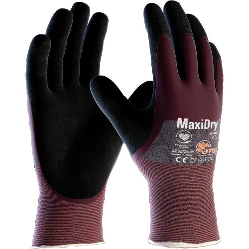 Handschuh MaxiDry 3/4 beschichtet Gr.8 ATG