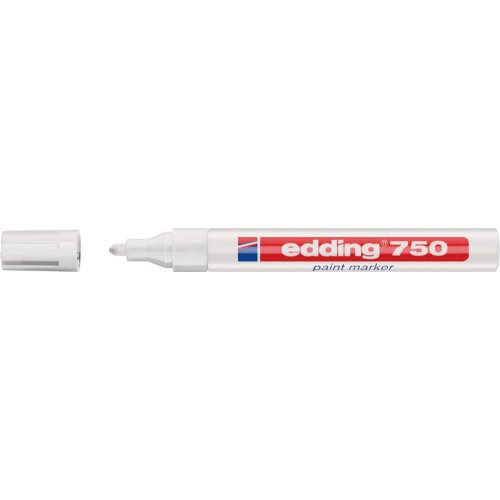 Lackmarker Nr. 750 weiß Edding