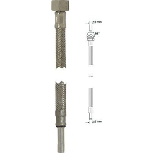 Armaturenschlauch flex. 500mm 3/8"-10 mm