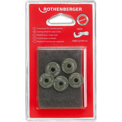 Schneidrad für Inox Pack a 5 St. Rothenberger