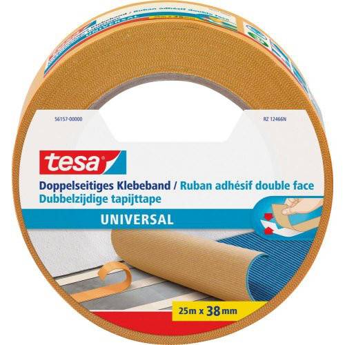 Klebeband doppelseit. 25m x 38mm Universal