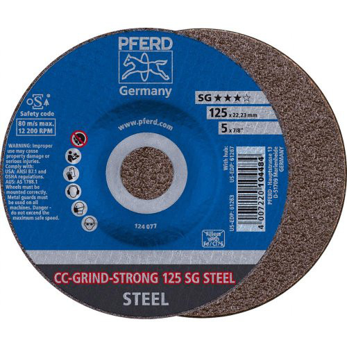 Schleifscheibe CC-Grind STRONG-STEEL 125mm PFERD