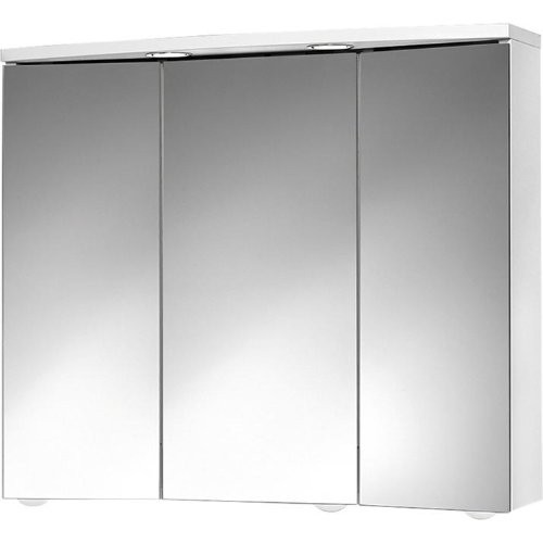 Spiegelschrank Trava LED Holz,weiß,B75xH65xT22cm