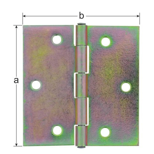 Scharnier Stift lose,gbvz100x100x2,5