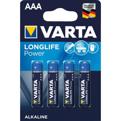 Batterie LONGLIFE Power AAA Blister a 4 Stück VARTA