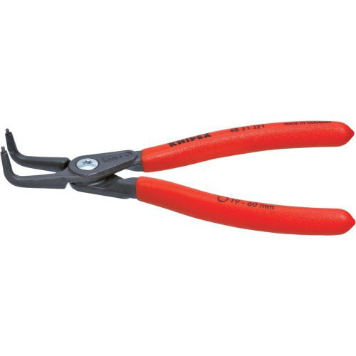 Sicherungsringzange innengebogen grau atramentiertJ01 mm KNIPEX