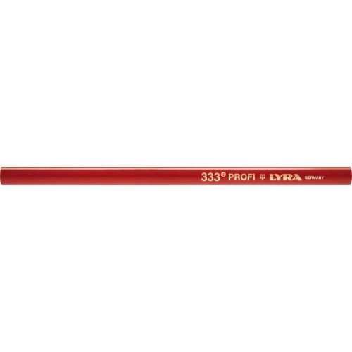 Zimmermanns-Bleistift 333oval rot 18cm LYRA