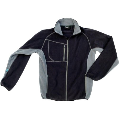 Fleecejacke Champ, Gr.2XL, schw./grau Excess